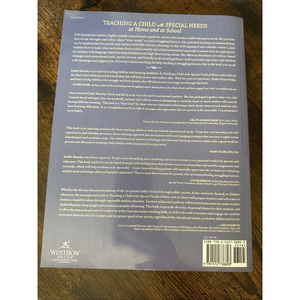 Teaching a Child with Special Needs at Home and at School : Strategies and Tools